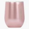 Other Glassware Corkcicle Stemless Wine Cup In Rose Metallic