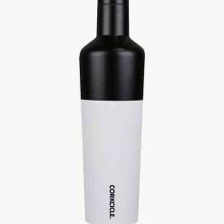 Corkcicle 16 Oz. Color Block Canteen In Modern Black