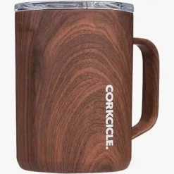 Other Glassware Corkcicle 16 Oz. Coffee Mug In Walnut