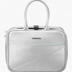 Corkcicle Baldwin Boxer Lunch Bag In Silver