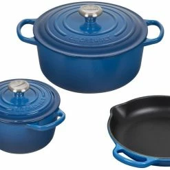 Top 10 π Le Creuset Dutch Ovens Le Creuset 5 Piece Enameled Cast Iron Signature Set π 17 Le Creuset Dutch Ovens Le Creuset 5 Piece Enameled Cast Iron Signature Set