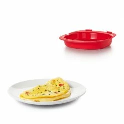 OXO Microwave Omelette Maker In Red Cook With OXO