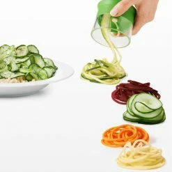 Cheapest ⭐ OXO Good Grips Spiralizer 3-Blade Slicer In Red/Green/Orange 🌟 10 OXO Good Grips Spiralizer 3-Blade Slicer In Red/Green/Orange