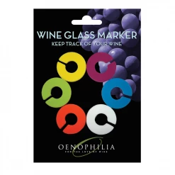 Best deal ❤️ Oenophilia Wine Glass Markers ❤️ 6 Oenophilia Wine Glass Markers
