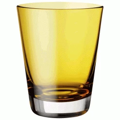 Shopwinestuff Villeroy & Boch Color Concept Glassware Villeroy & Boch Color Concept Tumbler- Amber
