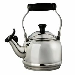 Le Creuset 1.25 Quart Stainless Steel Demi Tea Kettle Le Creuset Coffee & Tea