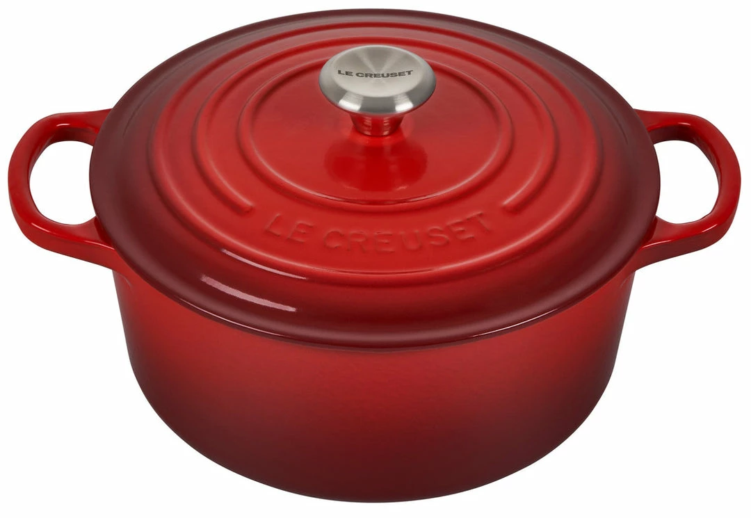 Best Sale 🥰 Le Creuset Signature 13.25 Quart Round Enameled Cast Iron Dutch Oven ⭐ 2 Le Creuset Signature 13.25 Quart Round Enameled Cast Iron Dutch Oven