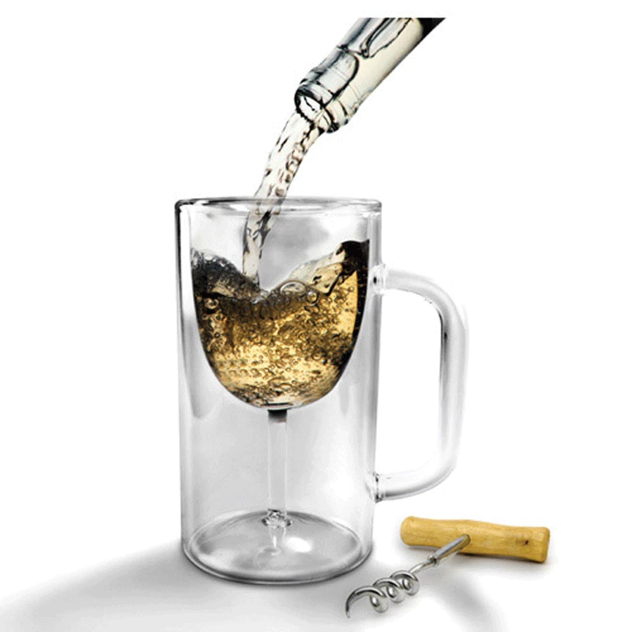 Best Pirce 🤩 True Fabrications Fred And Friends Winestein Glass 🥰 1 True Fabrications Fred And Friends Winestein Glass