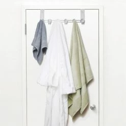 OXO Over-the-Door 6 Hook Rack Organize With OXO