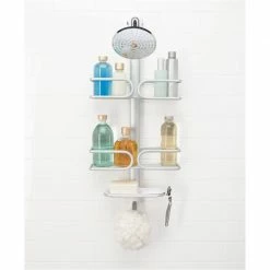 OXO Good Grips 3-Tier Shower Caddy In Aluminum