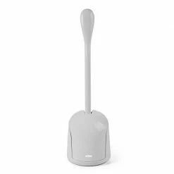 OXO Good Grips Compact Toilet Brush And Canister In Grey Clean With OXO