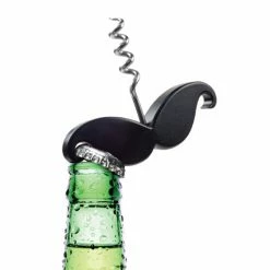 True Fabrications Handlebar Bottle Opener & Corkscrew Twist Style Corkscrews