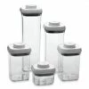 OXO Good Grips 5-Piece Food Storage Pop Container Set Organize With OXO