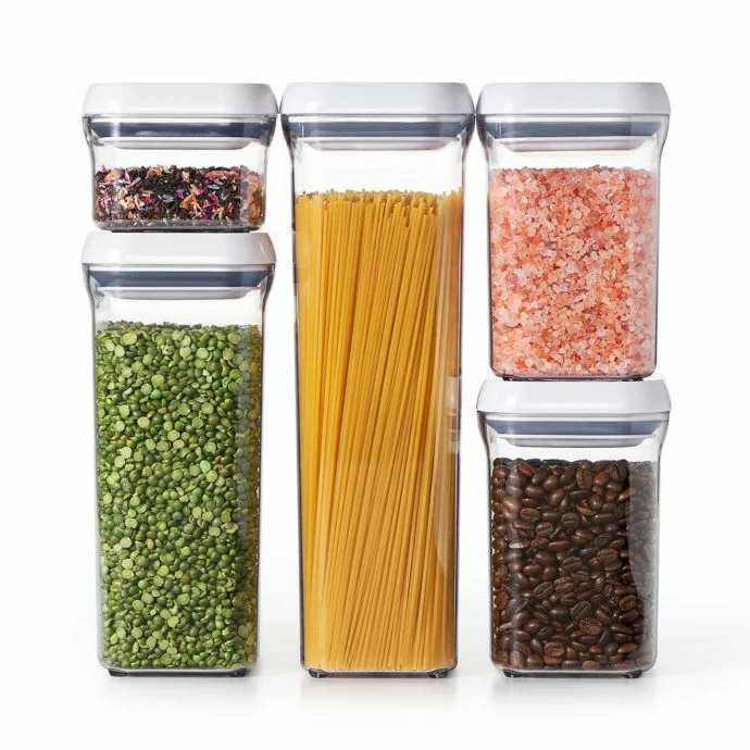 Cheapest π OXO Good Grips 5-Piece Food Storage Pop Container Set Organize With OXO 𧨠2 OXO Good Grips 5-Piece Food Storage Pop Container Set Organize With OXO