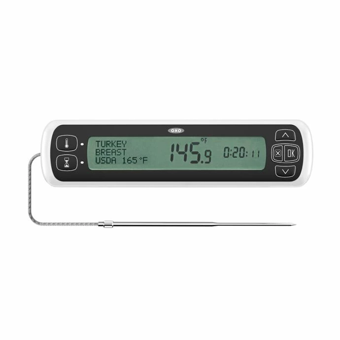 Best Pirce ❤️ OXO Good Grips Chef's Precision Digital Leave-In Thermometer In Black Cook With OXO 🔥 3 OXO Good Grips Chef's Precision Digital Leave-In Thermometer In Black Cook With OXO