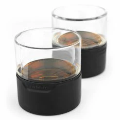 Metrokane Glassware Metrokane Rabbit Freezable Whiskey Glasses (Set Of 2)