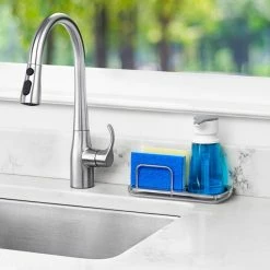 Discount 𧨠Organize With OXO OXO Good Grips Sink Organizer In Stainless Steel π 7 Organize With OXO OXO Good Grips Sink Organizer In Stainless Steel