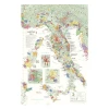 True Fabrications Wine & Vineyard Maps Wine Map Of Italy