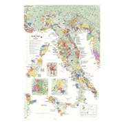 True Fabrications Wine & Vineyard Maps Wine Map Of Italy