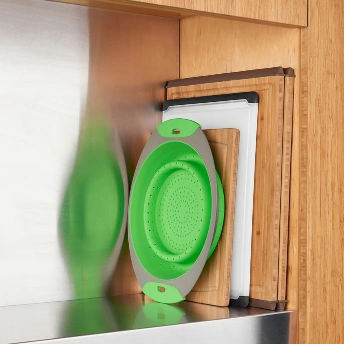 Outlet π OXO 3.5 Qt. Collapsible Colander In Green Cook With OXO π 2 OXO 3.5 Qt. Collapsible Colander In Green Cook With OXO