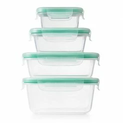 OXO Good Grips Smart Seal 20-Piece Plastic Container Set In Clear/Green