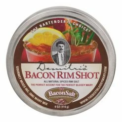 True Fabrications Demitri's 4 Ounce Bacon Rim Shot Bloody Mary Rim Salt