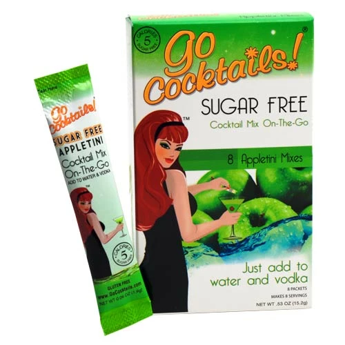 True Fabrications Go Cocktails! Sugar Free Appletini Cocktail Mix