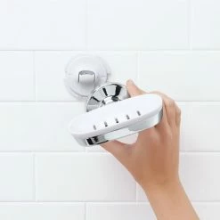OXO Good Grips Chrome Suction Soap Dish