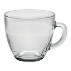 Duralex Gigogne 7.8 Oz. Tempered Glass Mugs (Set Of 6)