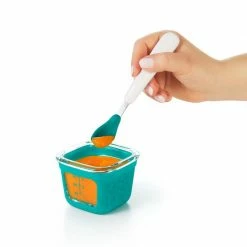 OXO Tot Baby & Toddler OXO Tot 4 Oz. Glass Baby Food Storage Blocks With Silicone Sleeves In Teal (Set Of 4)