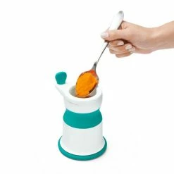 OXO Tot Baby & Toddler OXO Tot Mash Maker Baby Food Mill In Teal