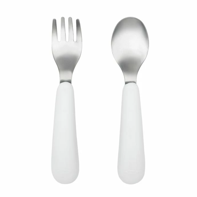 Deals π OXO Tot Fork And Spoon Set In Teal π 3 OXO Tot Fork And Spoon Set In Teal