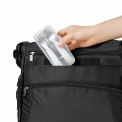 OXO Tot On The Go Fork And Spoon Set With Travel Case In Navy