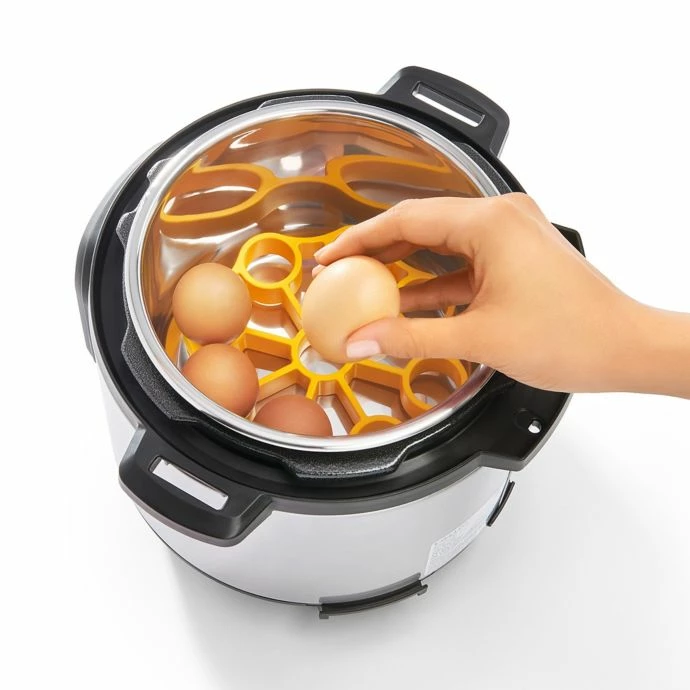 Cheapest 🎉 OXO Silicone Pressure Cooker Egg Rack In Yellow ❤️ 5 OXO Silicone Pressure Cooker Egg Rack In Yellow