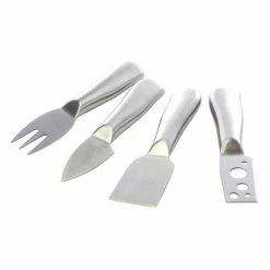 True Fabrications Stainless Steel Cheese Tool Set Cheese/Cutting Boards