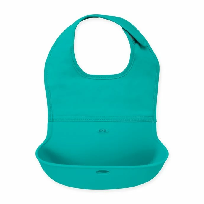 Cheapest π― OXO Tot Baby & Toddler OXO Tot Roll Up Bib In Teal π 1 OXO Tot Baby & Toddler OXO Tot Roll Up Bib In Teal