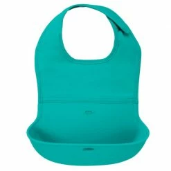 OXO Tot 2-Pack Roll Up Bib In Grey/Teal