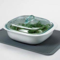 OXO Good Grips Large Silicone Dish Drying Mat Clean With OXO