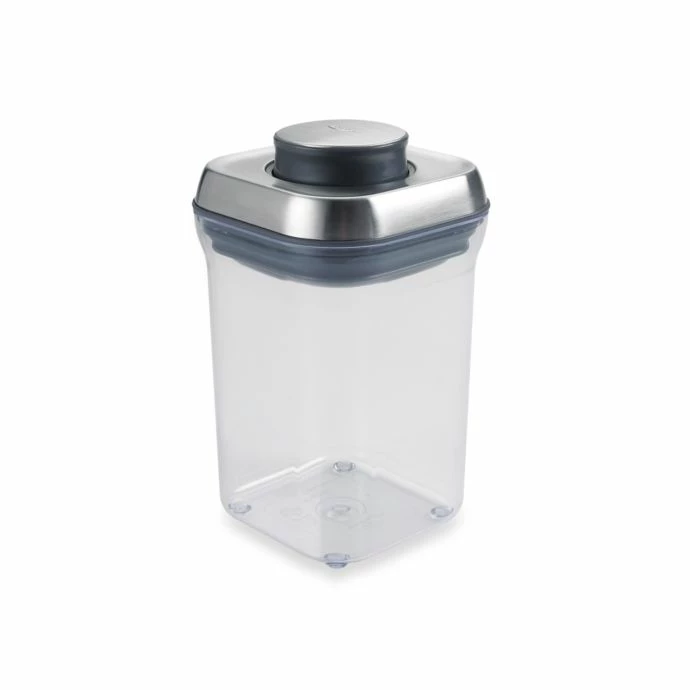 Budget 🔔 OXO SteeL 0.9-Quart POP Square Food Storage Container Organize With OXO 🌟 1 OXO SteeL 0.9-Quart POP Square Food Storage Container Organize With OXO