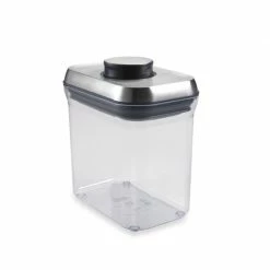 Organize With OXO OXO SteeL POP 1.5-Quart Rectangular Food Storage Container