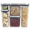 Organize With OXO OXO SteeL POP 5-Piece Stainless Steel Food Storage Container Set
