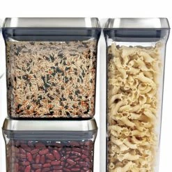 Organize With OXO OXO SteeL POP 5-Piece Stainless Steel Food Storage Container Set