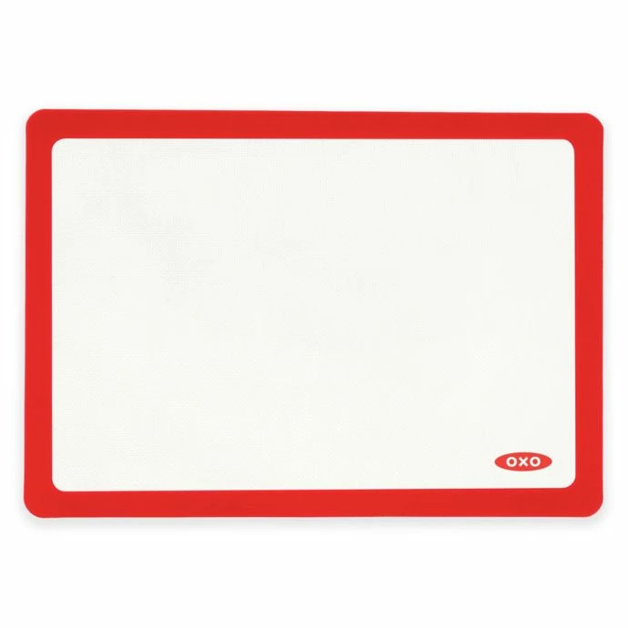 Discount 🥰 OXO Good Grips Silicone Baking Mat In Red Bake With OXO ⭐ 2 OXO Good Grips Silicone Baking Mat In Red Bake With OXO