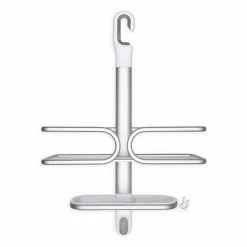 OXO Good Grips 2-Tier Shower Caddy In Aluminum OXO Shower & Bathroom