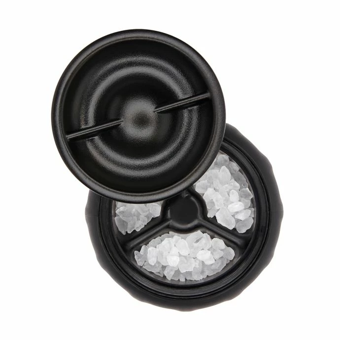 Brand new π₯ OXO Good Grips Top Dispensing Salt And Pepper Grinder Set In Black Cook With OXO π 3 OXO Good Grips Top Dispensing Salt And Pepper Grinder Set In Black Cook With OXO