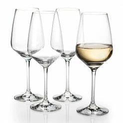 Villeroy & Boch Voice Basic Glasses Villeroy & Boch Voice Basic White Wine Glasses, Set Of 4, 9.5 Oz