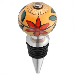 Epic Products Wine Bottle Stoppers Eclectic Boho Bottle Stopper- Marianna