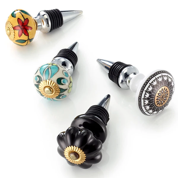 Brand new β¨ Epic Products Wine Bottle Stoppers Eclectic Boho Bottle Stopper- Victoria π 4 Epic Products Wine Bottle Stoppers Eclectic Boho Bottle Stopper- Victoria