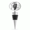 True Fabrications Wine Bottle Stoppers Engraved Grapes Enamel Bottle Stopper