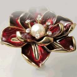 Epic Products Crimson Flower Bottle Stopper